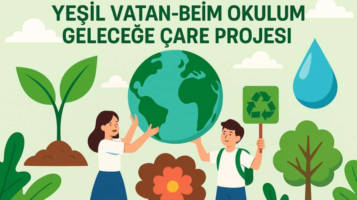 NURAY KAYA İMAM HATİP ORTAOKULU’NDAN “YEŞİL VATAN-BENİM OKULUM GELECEĞE ÇARE” PROJESİ